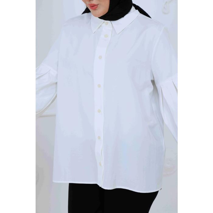 Trikoton Gömlek Bluz - 151