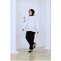 Trikoton Gömlek Bluz - 151